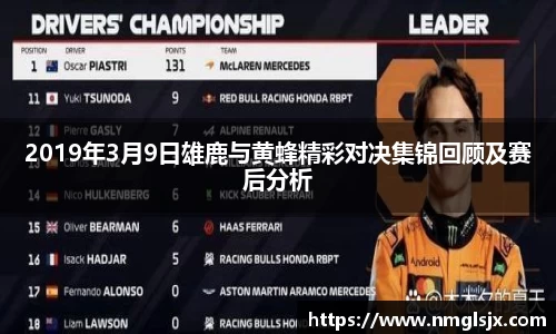 2019年3月9日雄鹿与黄蜂精彩对决集锦回顾及赛后分析